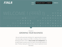 Tablet Screenshot of finlr.com